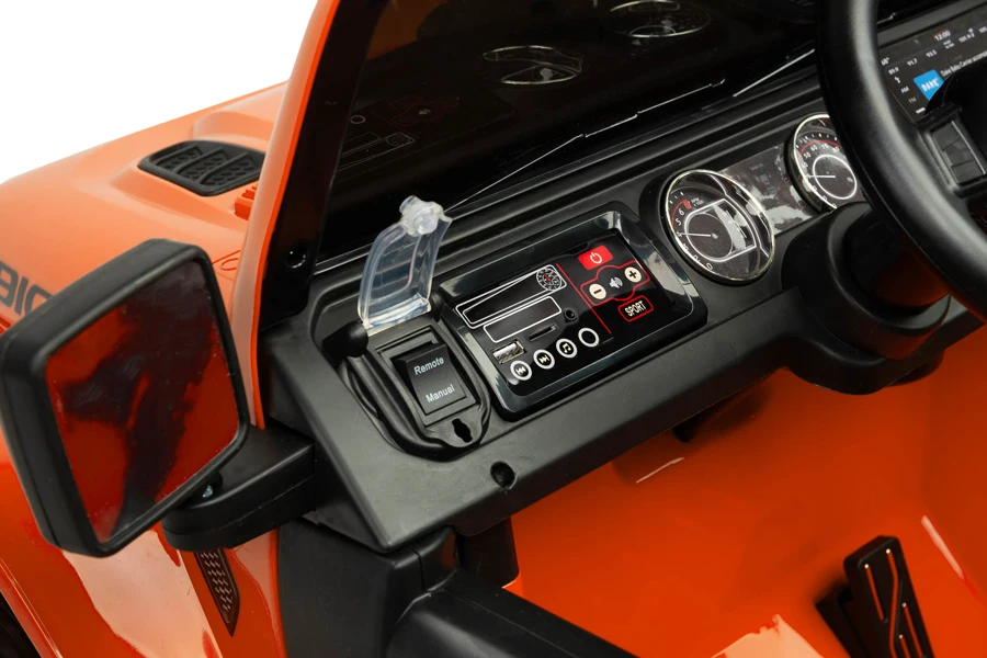 Електромобіль Caretero (Toyz) Jeep Rubicon Orange